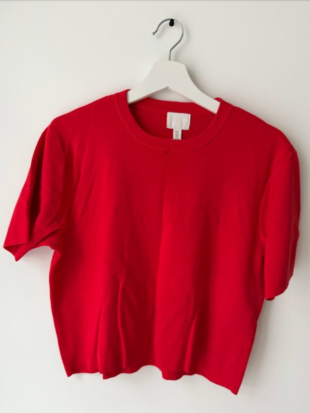 Fine-Knit T-Shirt